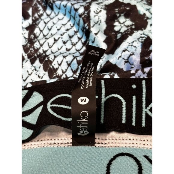 Set Of 2 Ethika Eucci Bling Sports Bras Size M Multicolor Racerback Stylish - Picture 3 of 9